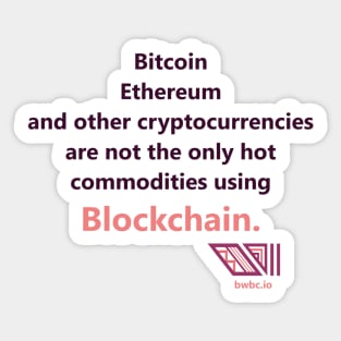 Black Women Blockchain Council Hot commodities Sticker